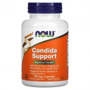 NOW Foods, Candida Support, 90 рослинних капсул